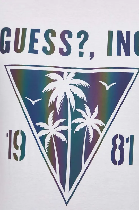 Guess t-shirt bawełniany IRIDESCENT Męski