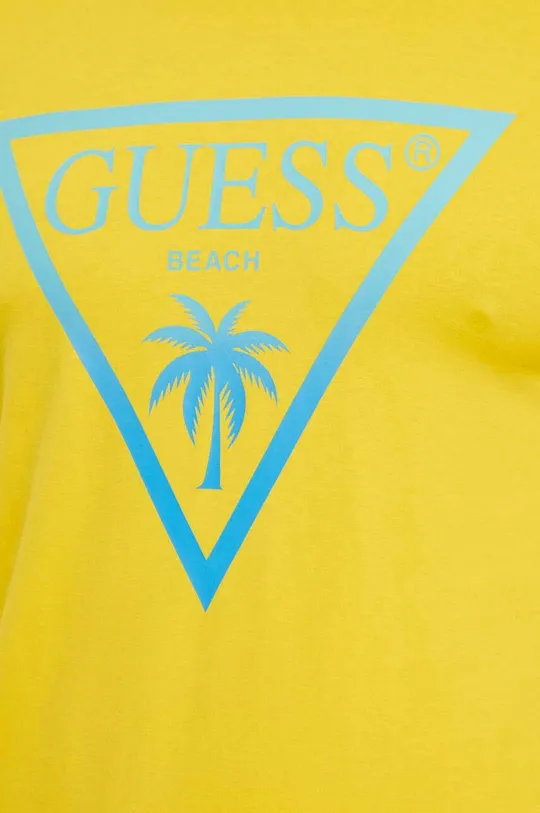 žltá Tričko Guess