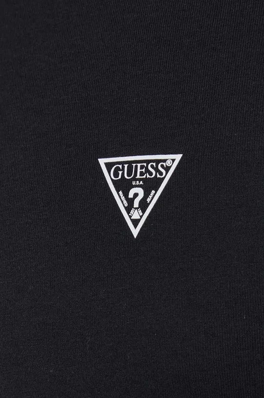 czarny Guess t-shirt CALEB