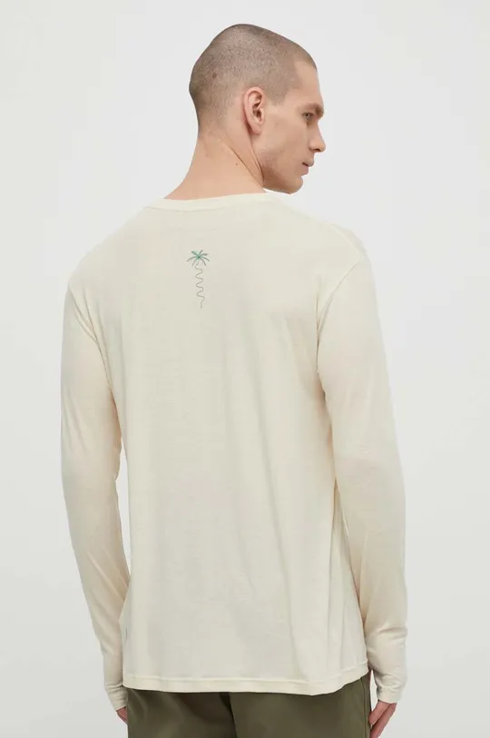 Bežecké tričko s dlhým rukávom Quiksilver Coastal 66 % Polyester, 28 % Viskóza, 6 % Elastan
