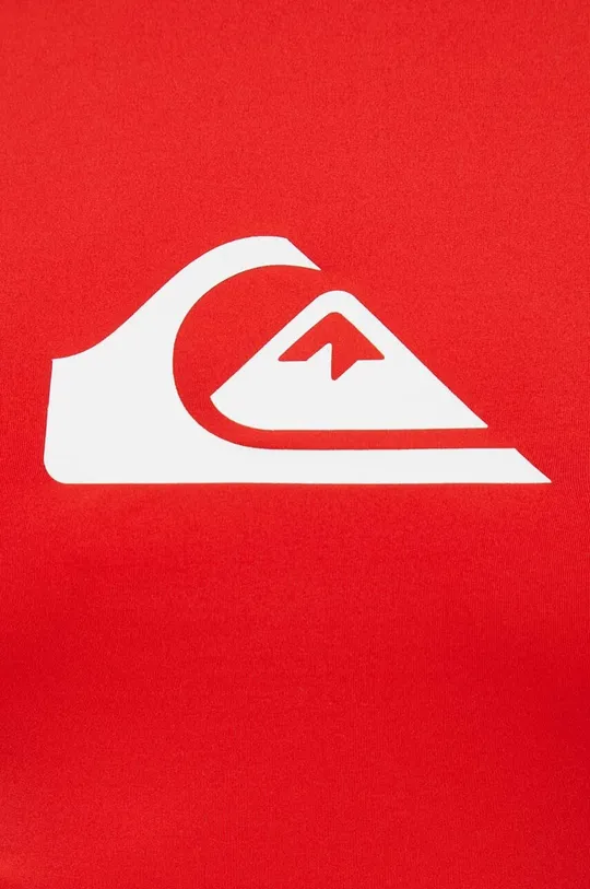 červená Tričko Quiksilver