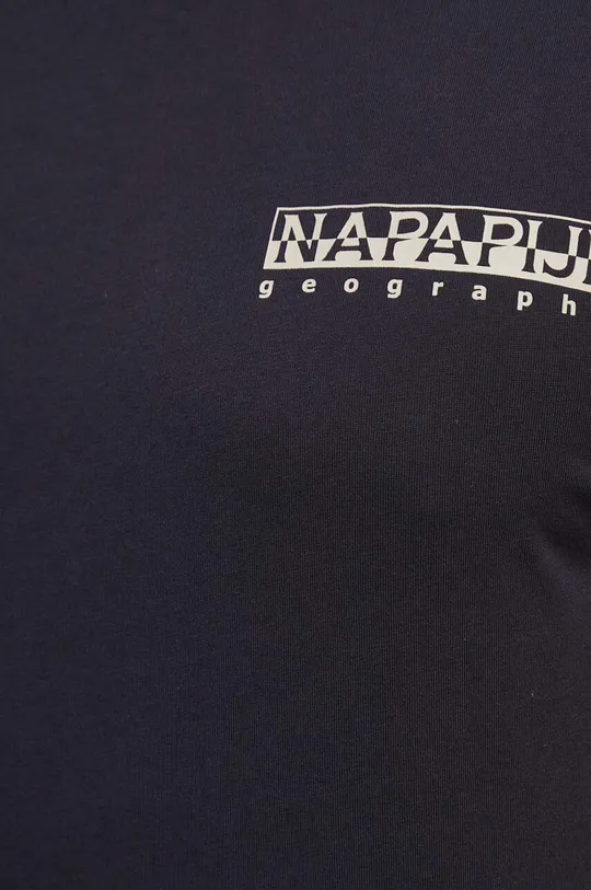 Βαμβακερό μπλουζάκι Napapijri S-Gouin