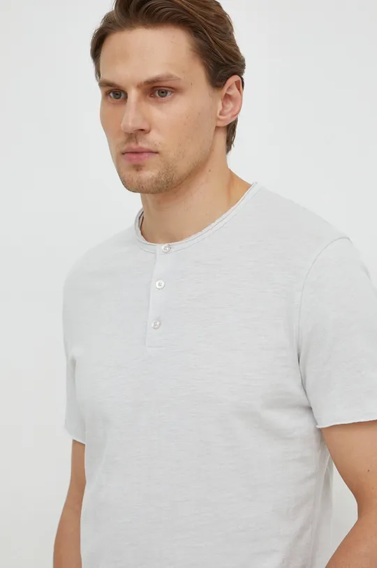 γκρί Βαμβακερό μπλουζάκι Sisley