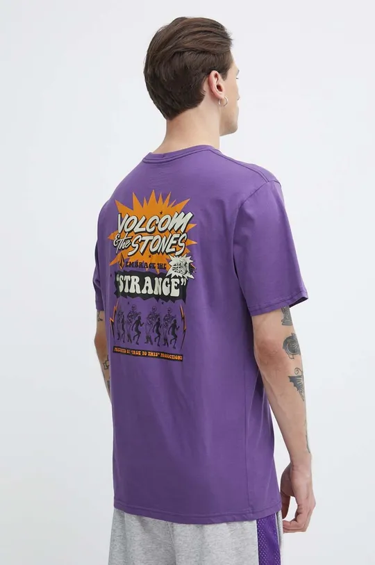 Хлопковая футболка Volcom 100% Хлопок