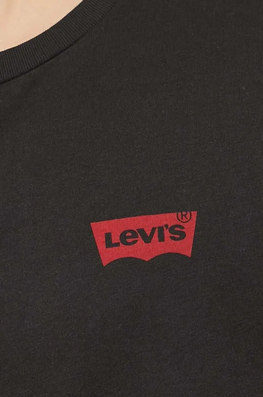 Βαμβακερό μπλουζάκι Levi's 2-pack