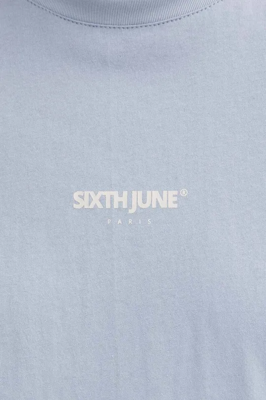 Βαμβακερό μπλουζάκι Sixth June Ανδρικά