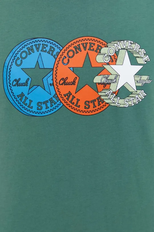 Βαμβακερό μπλουζάκι Converse Ανδρικά