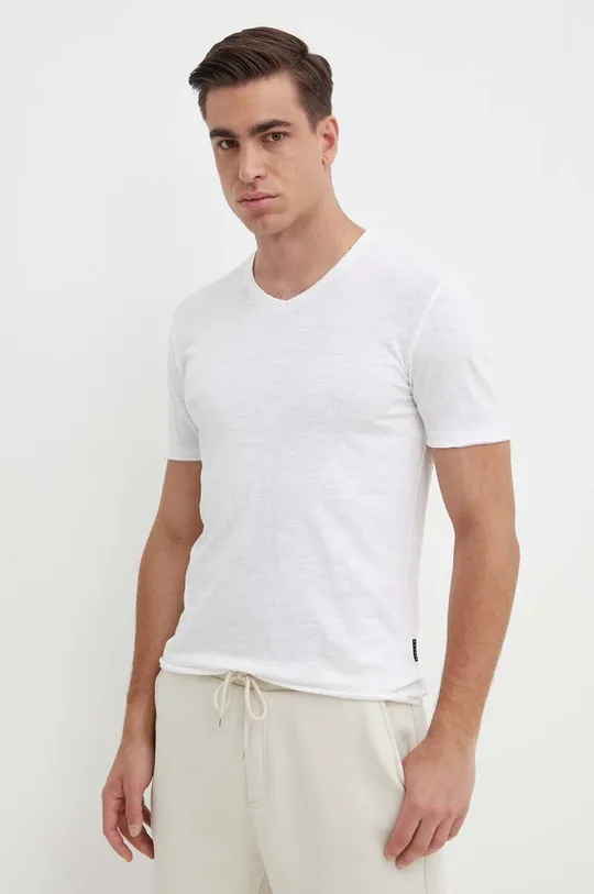 beige Sisley t-shirt in cotone