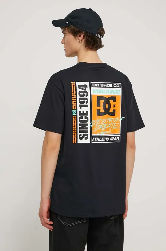 Βαμβακερό μπλουζάκι DC Ανδρικά