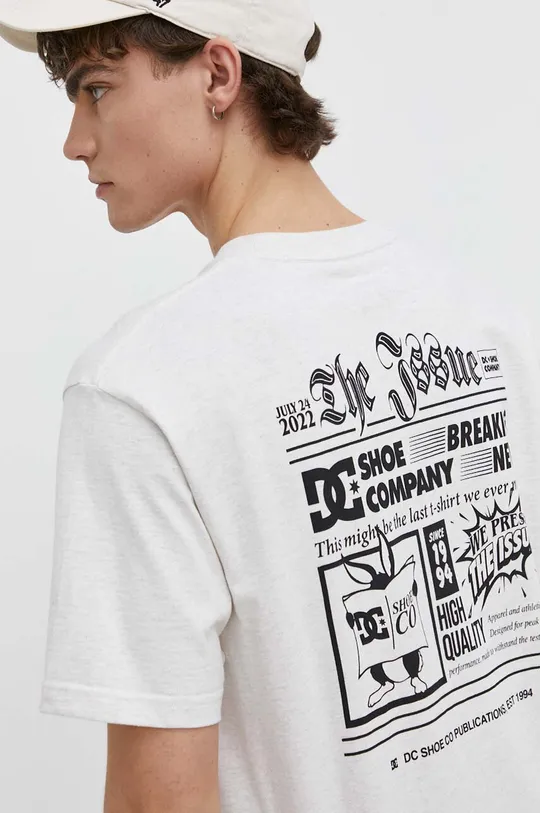 γκρί Βαμβακερό μπλουζάκι DC Ανδρικά