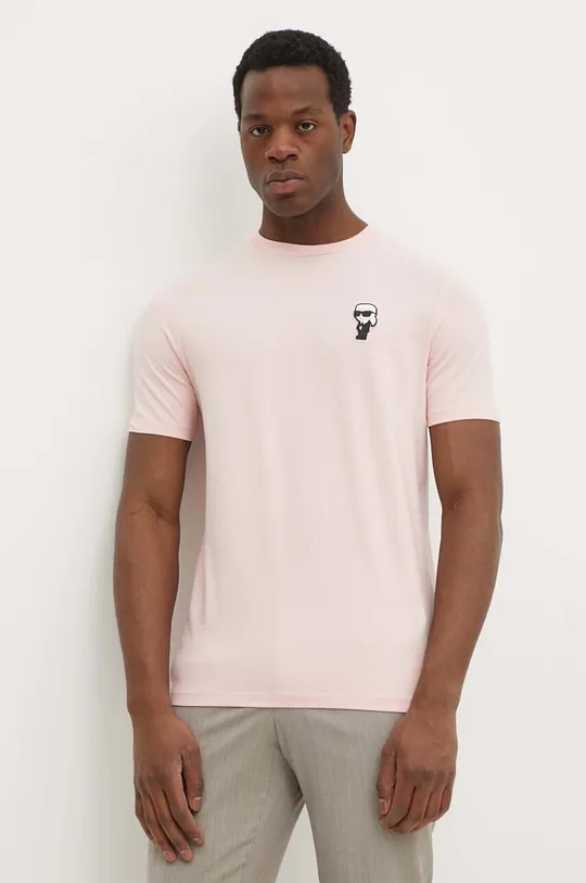 rózsaszín Karl Lagerfeld t-shirt