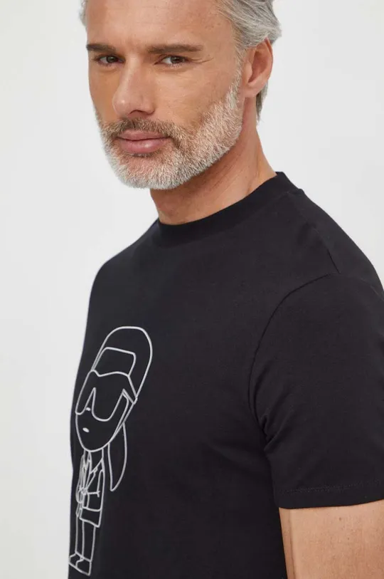 nero Karl Lagerfeld t-shirt