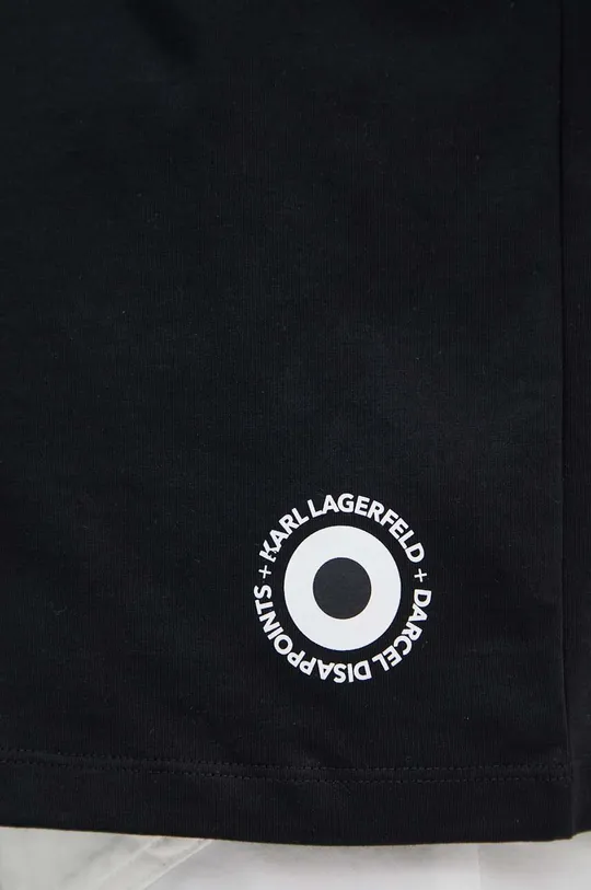 Karl Lagerfeld pamut póló Dour Darcel X Karl Férfi