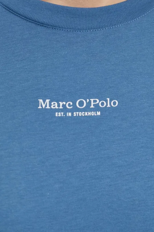 niebieski Marc O'Polo t-shirt bawełniany