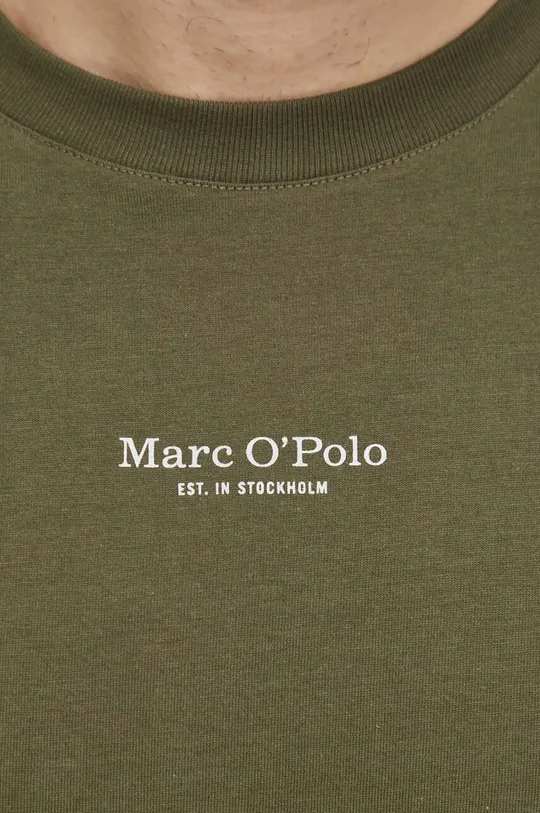 zielony Marc O'Polo t-shirt bawełniany