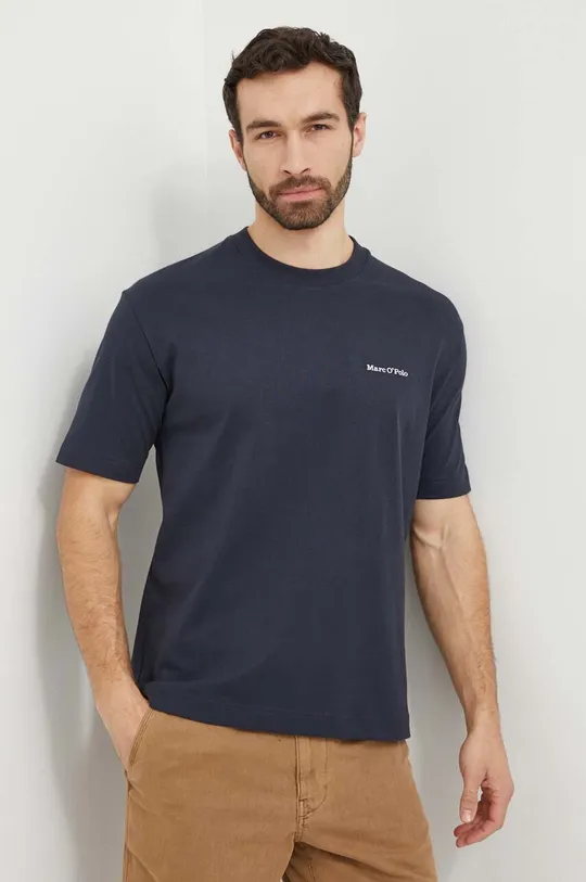blu navy Marc O'Polo t-shirt in cotone Uomo