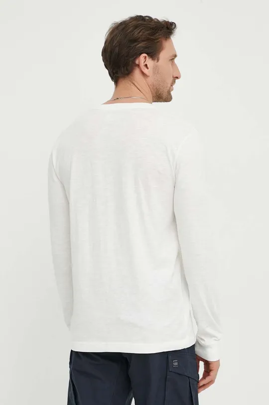 Bavlnené tričko s dlhým rukávom Marc O'Polo 100 % Bavlna