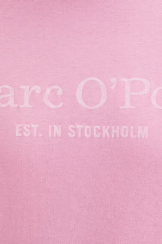 розовый Хлопковая футболка Marc O'Polo