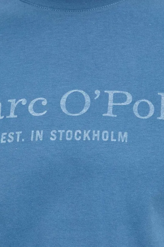 блакитний Бавовняна футболка Marc O'Polo