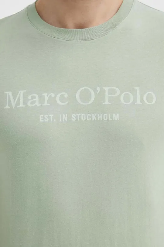 зелений Бавовняна футболка Marc O'Polo