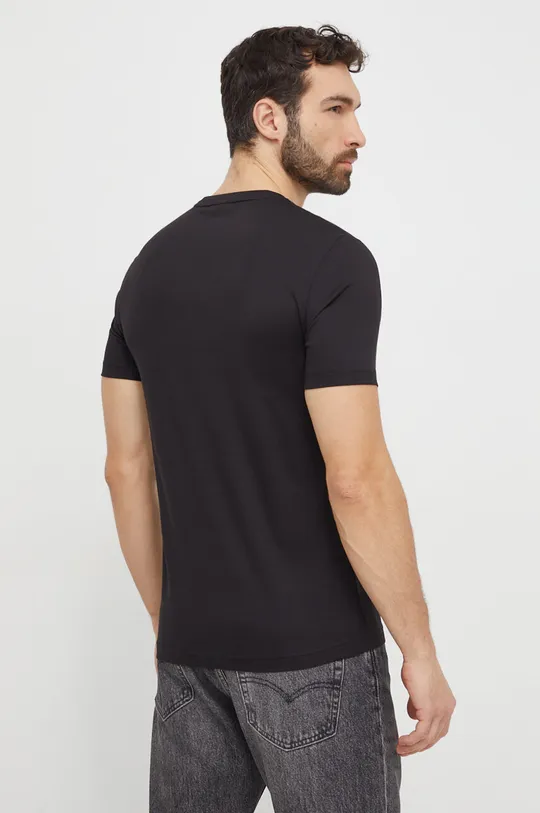 Бавовняна футболка Calvin Klein чорний
