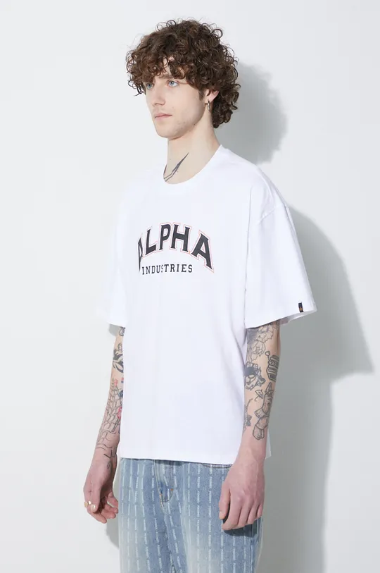 Alpha Industries t-shirt bawełniany College Męski