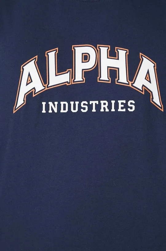 Βαμβακερό μπλουζάκι Alpha Industries College