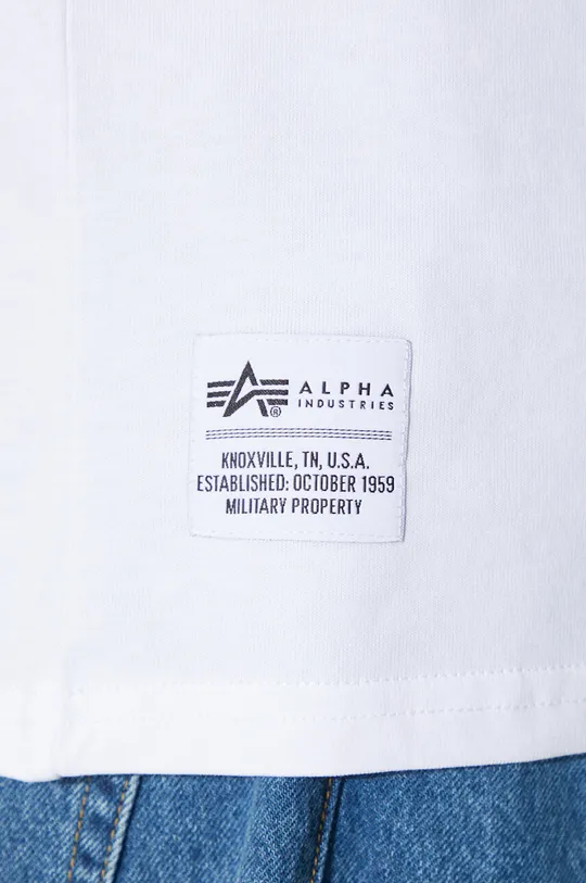 Памучна тениска Alpha Industries Logo BP