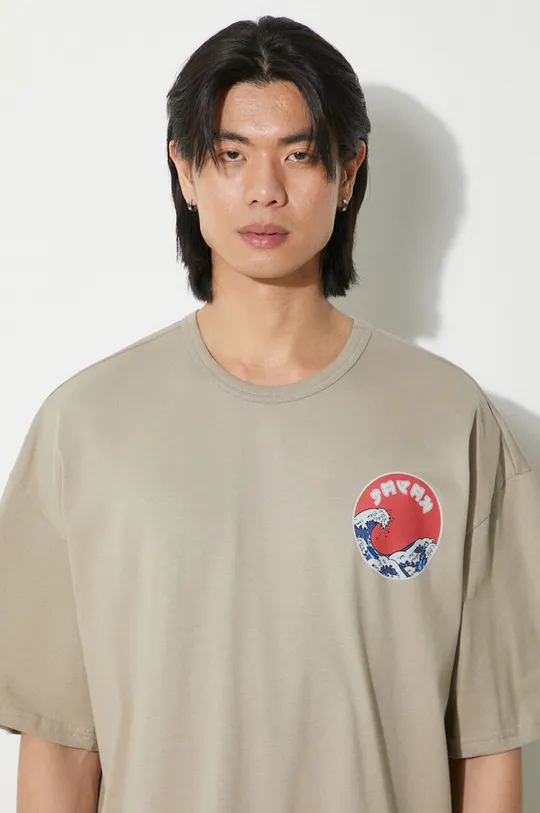 Alpha Industries tricou din bumbac Japan Wave Warrior De bărbați