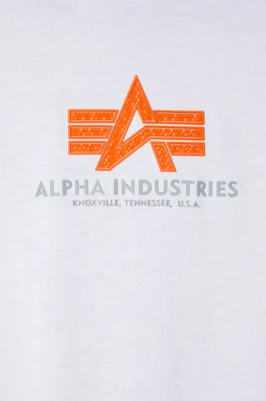 Bavlněné tričko Alpha Industries Basic Rubber