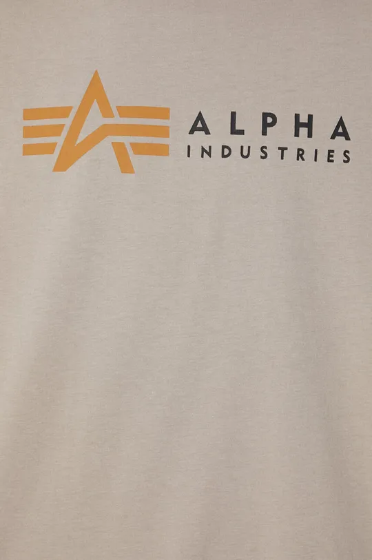 Alpha Industries t-shirt bawełniany Label