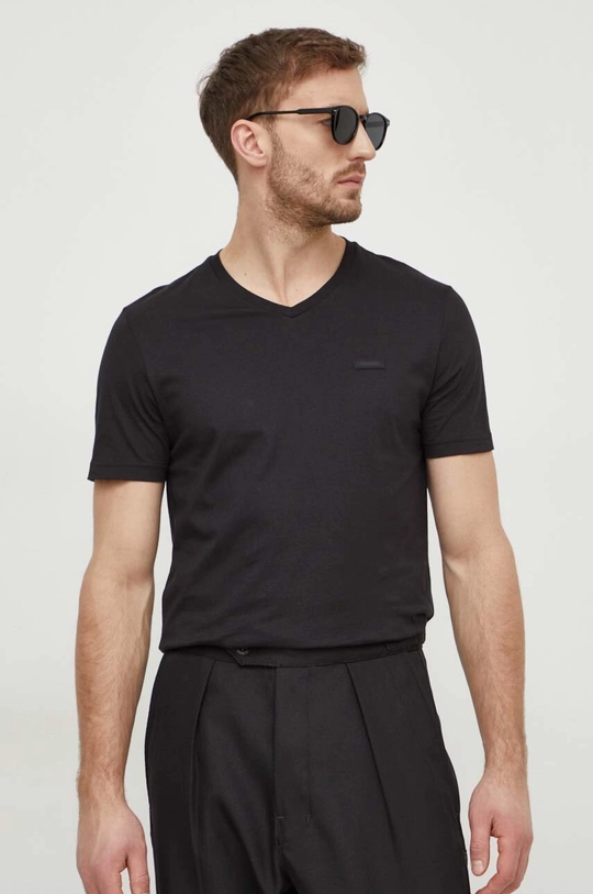 nero Calvin Klein t-shirt in cotone