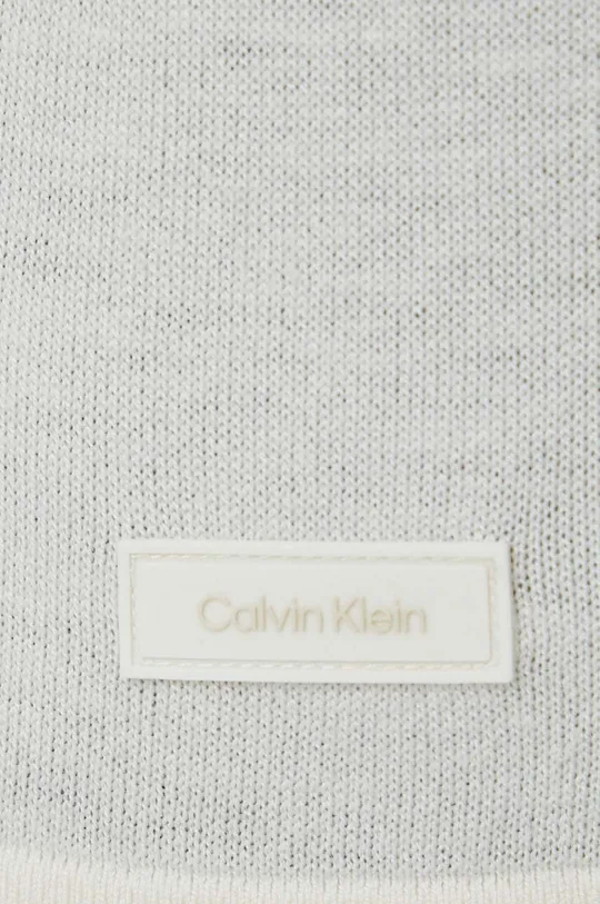 Majica kratkih rukava s dodatkom svile Calvin Klein Muški