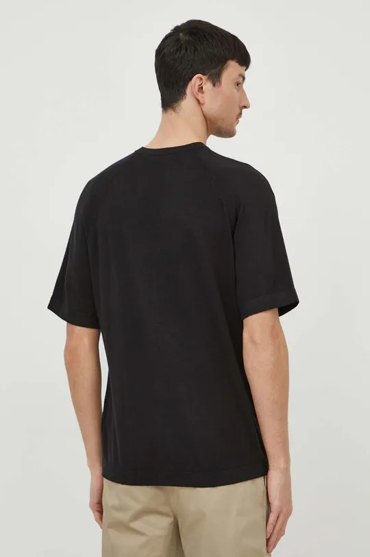 T-shirt από μείγμα μεταξιού Calvin Klein 60% Βισκόζη, 30% Πολυεστέρας, 10% Μετάξι