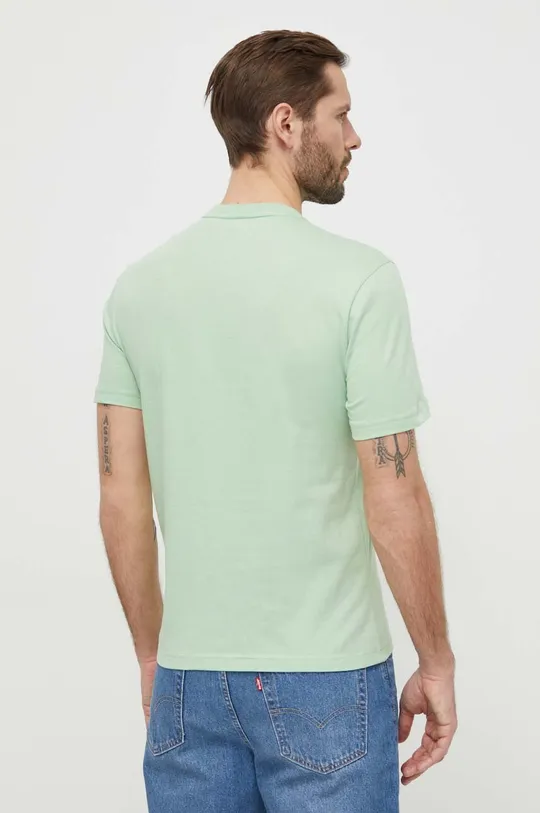 Хлопковая футболка Calvin Klein зелёный