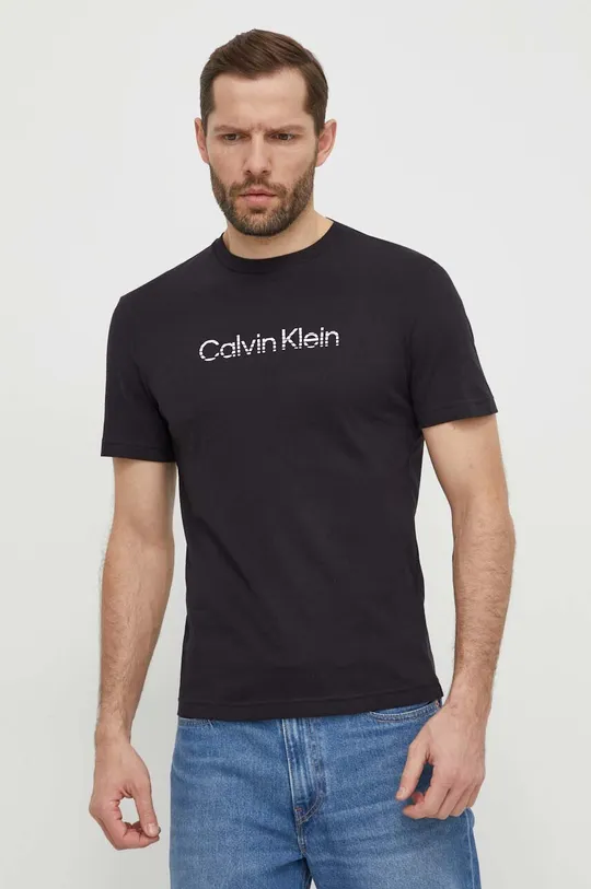 Хлопковая футболка Calvin Klein 100% Хлопок