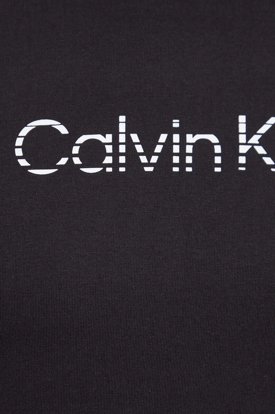 czarny Calvin Klein t-shirt bawełniany