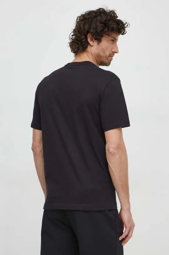 Хлопковая футболка Calvin Klein чёрный