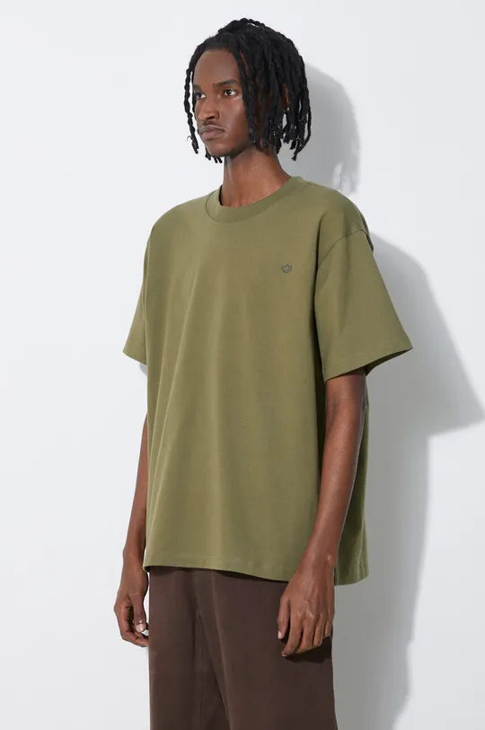verde adidas Originals t-shirt in cotone