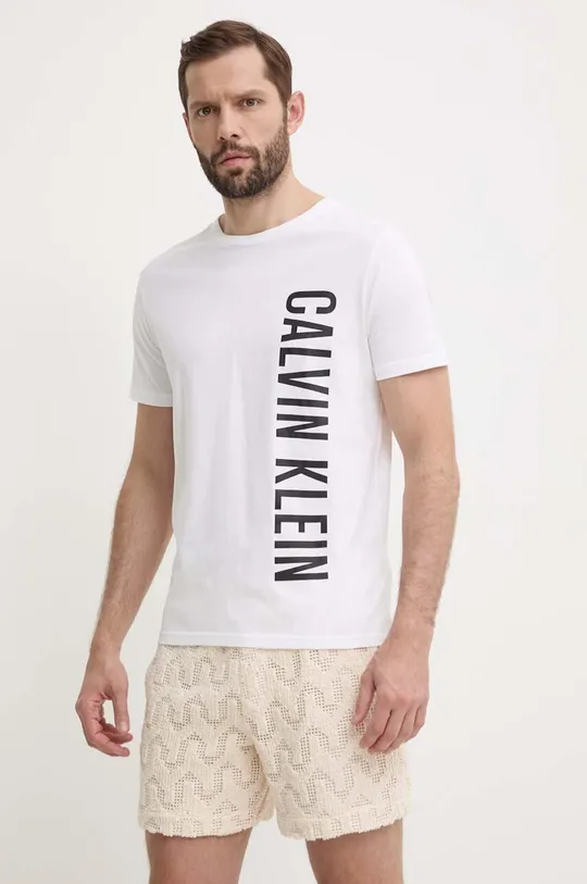 Calvin Klein t-shirt in cotone bianco