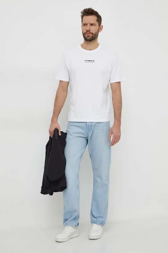 Save The Duck t-shirt in cotone bianco