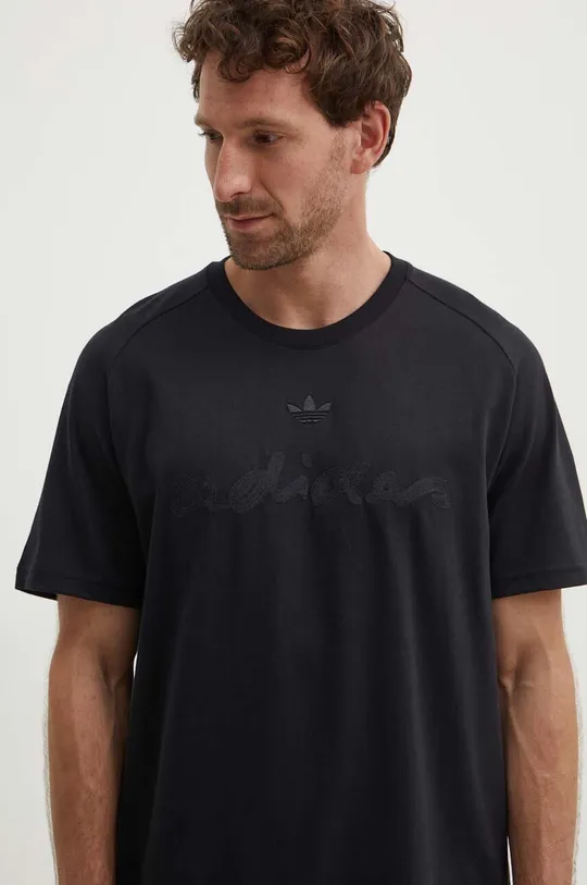 nero adidas Originals t-shirt in cotone