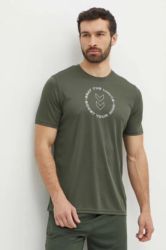 зелений Тренувальна футболка Hummel Boost