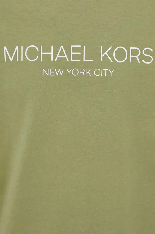 зелёный Хлопковая футболка Michael Kors