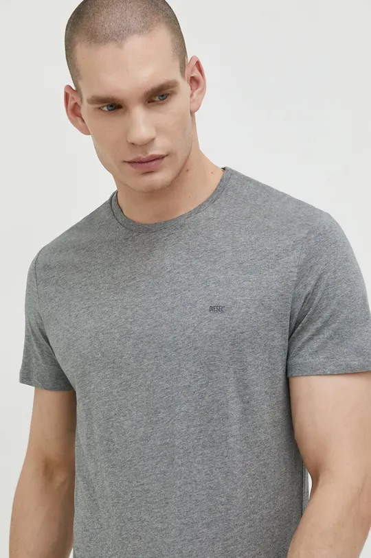 Diesel t-shirt in cotone pacco da 3