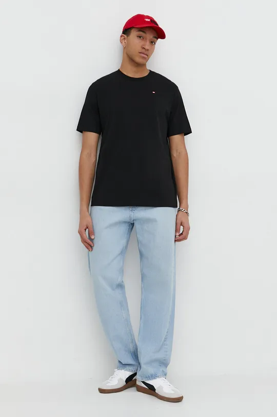 Diesel t-shirt in cotone nero