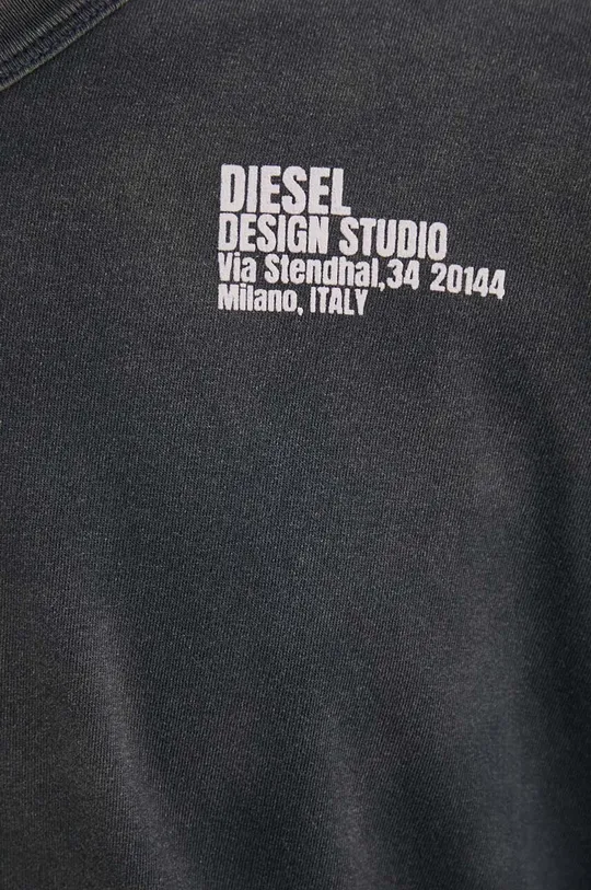 Βαμβακερή μπλούζα με μακριά μανίκια Diesel T-BOXT-LS-N2 Ανδρικά