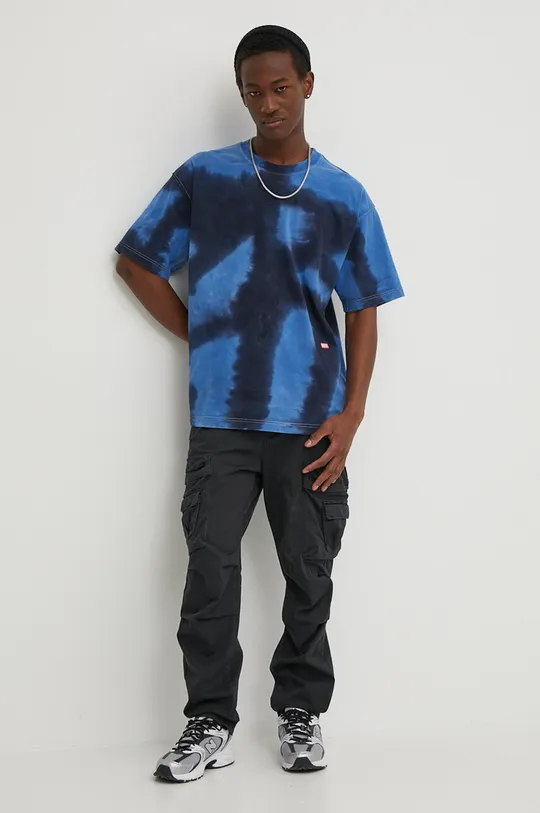 Diesel t-shirt in cotone T-BOXT-N15 blu