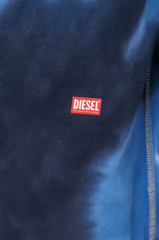 Βαμβακερή μπλούζα με μακριά μανίκια Diesel T-CRANE-LS-HOOD-N1 Ανδρικά