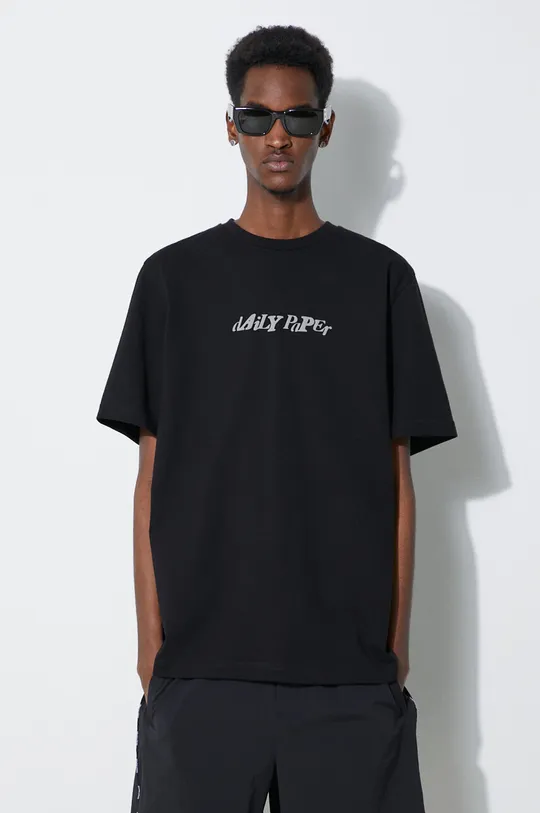 black Daily Paper cotton t-shirt Unified Type SS Men’s